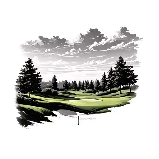 Golf Course Landscape