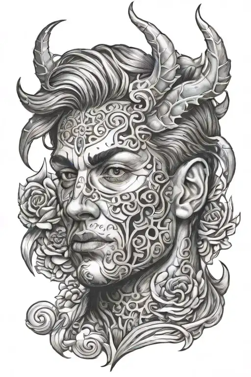 Portrait Demonstrating My Strong Mental