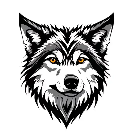 Tribal Wolf