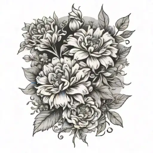 Marigold Cosmo Bouquet