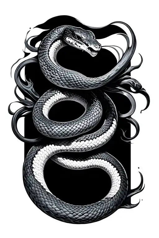 Japanese Snake Slithering