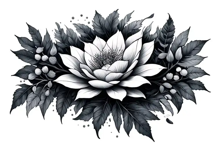 Nature Tattoo Design