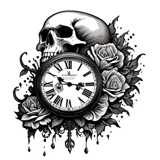 Clock Andskull