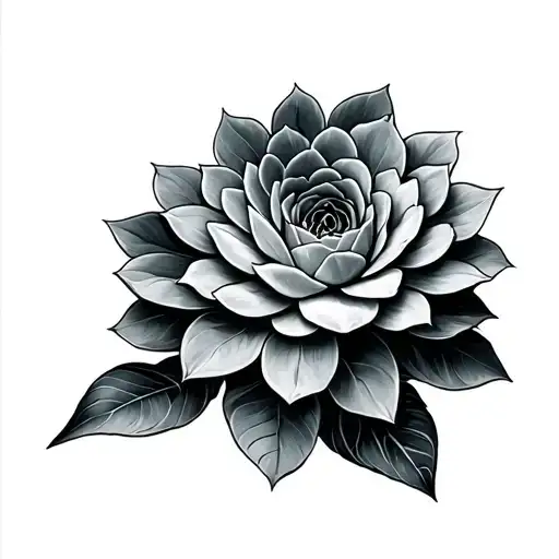 Tiny Fairy Napping In A Large Succulent