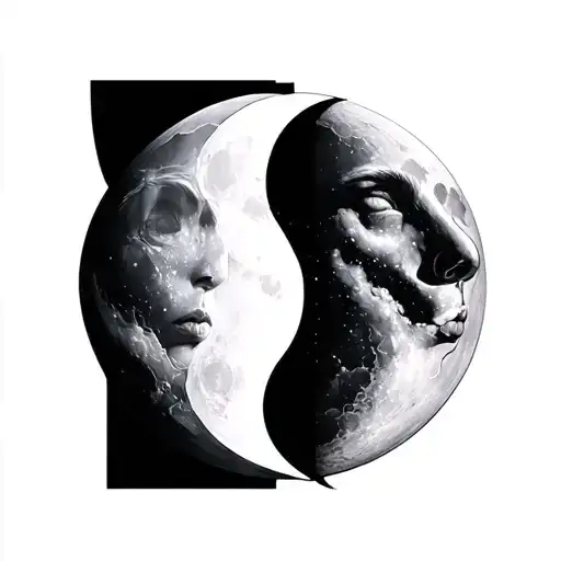 Phases Of Moon Spine