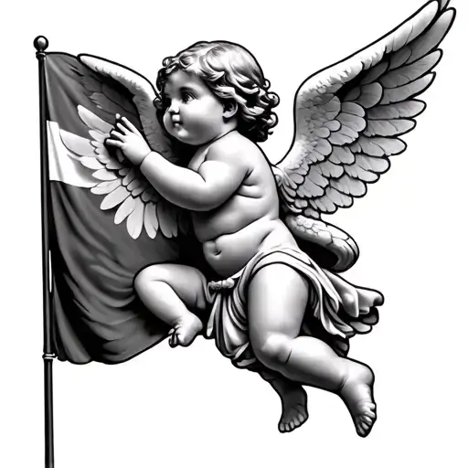 Bonaire Flag Witg 444 Baby Angel