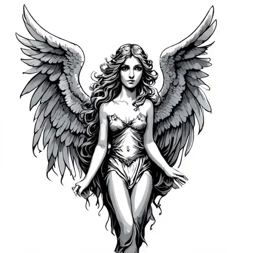 Protective Female Angel