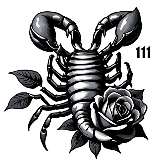 Scorpion Roses Numbers 11 11