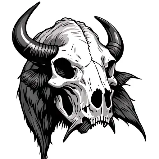 Buffalo Skull