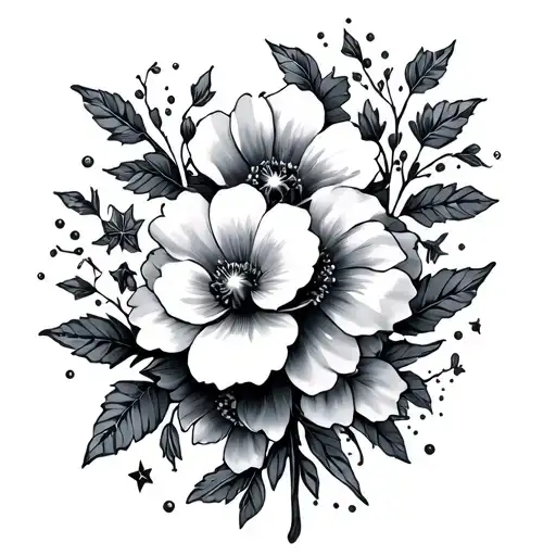 Flowers Gemini Stars