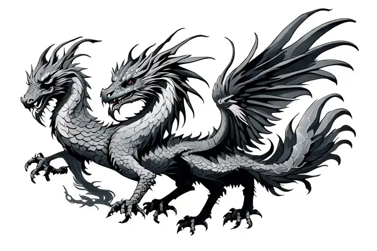 Dragon And Phoenix