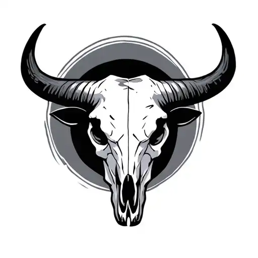 Taurus Bull Skull
