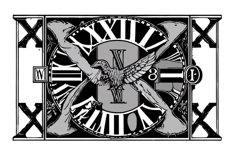 Roman Numerals Representing Important Dates