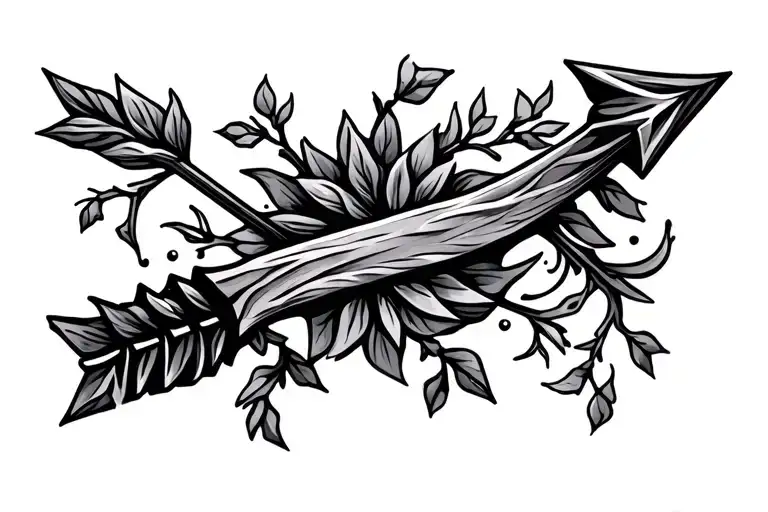 Arrow & Vines Wrapped