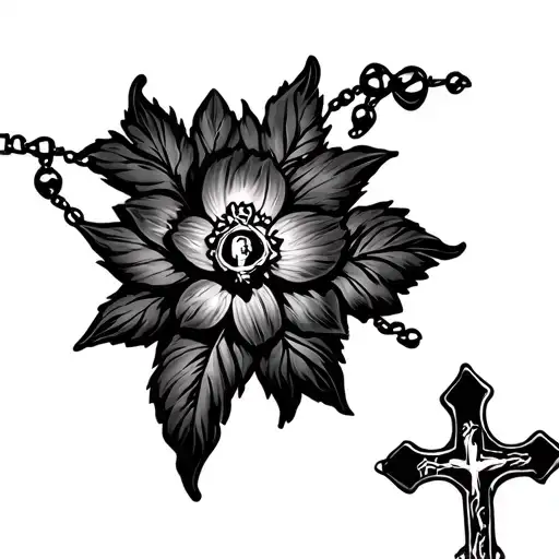 Cross And Rosary