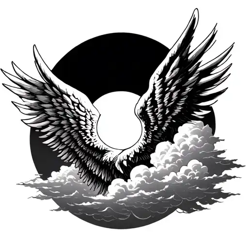 Angelwing Sun Clouds