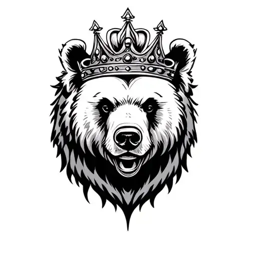 Bear With Crown