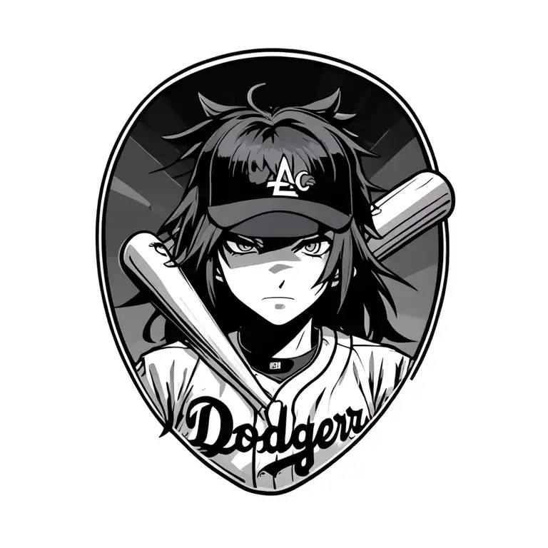 Demon Slayer Anime As A Dodger Player