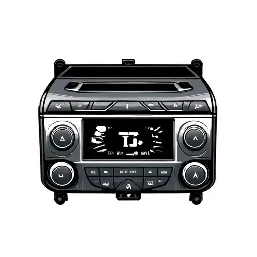 Car Stereo Control Panel