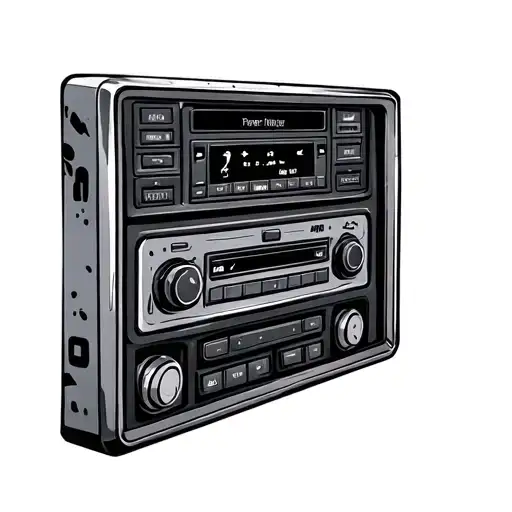 Car Stereo Control Panel