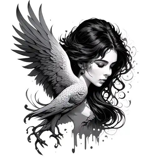 Woman Melted In Phoenix Sweet And Strong Resilience