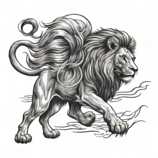 Lion For My Grandpa