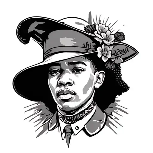 Black History Inspired Tattoo Featuring