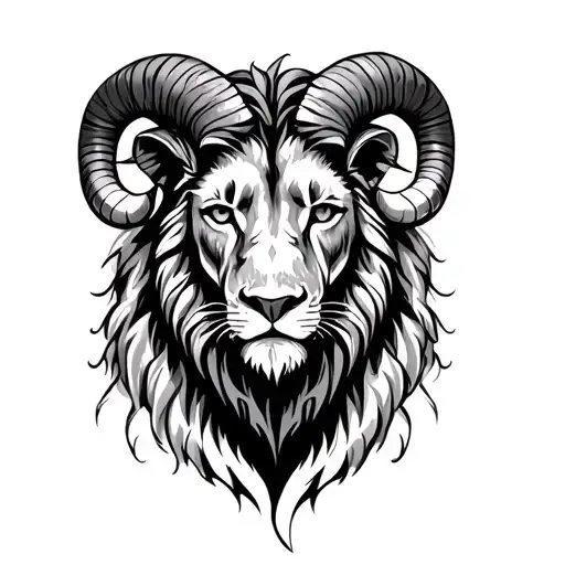 Half Lion Half Ram