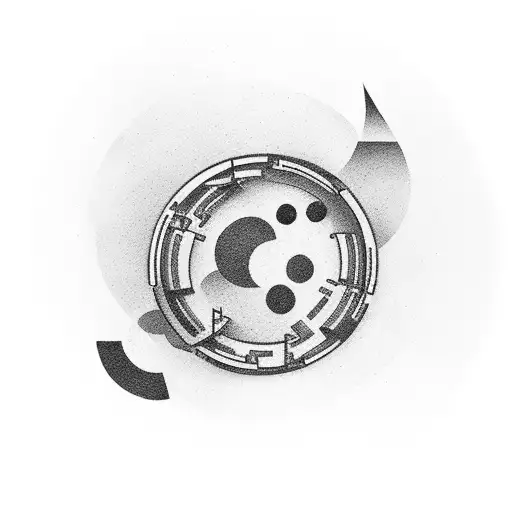 Circle With A Dot In The Middle