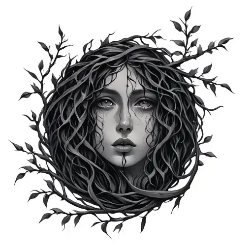 Weeping Willow Vine Wrapping