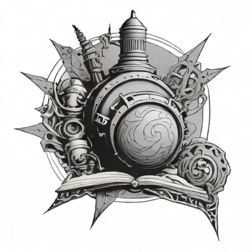 Make Me Tattoo Incorporating Items Form The Movie And Book Dune