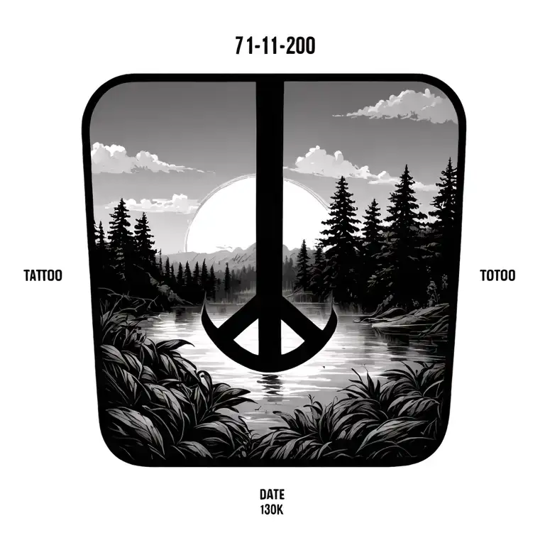 Peace With Nature Symbolise Date 7-11-2000