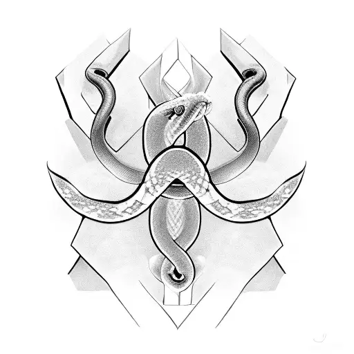 Dual Snake Helix Pheonix