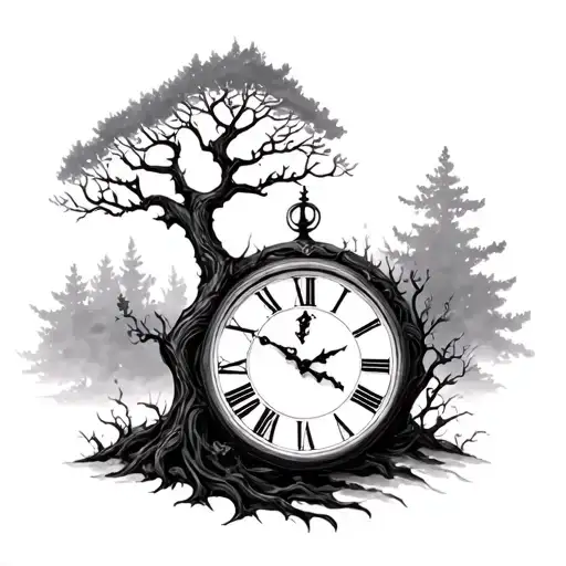 Tree And Clock