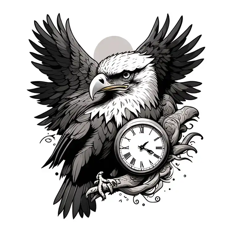 Eagle And Time