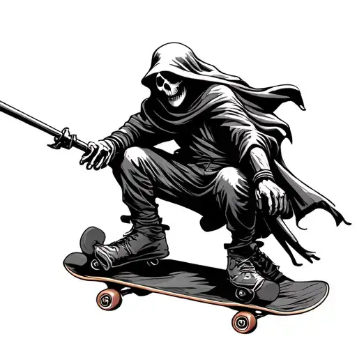 Grim Reaper Skateboarding