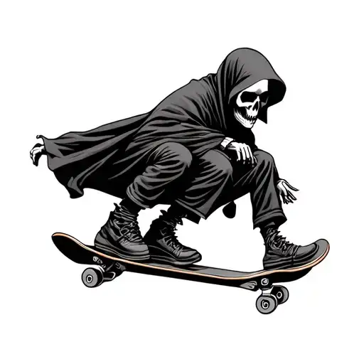 Grim Reaper Skateboarding