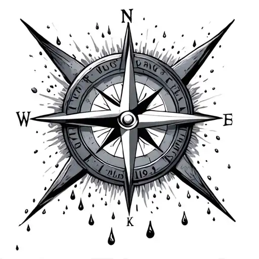Compass Surrounded My Rain