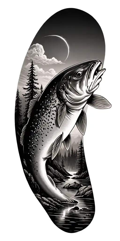 Coverup Forest Trout Landscape