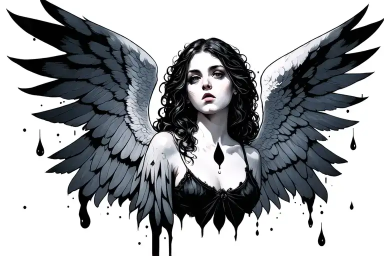 Fallen Angel Tear Drop