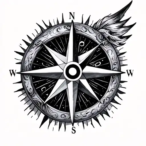 Compass Rose Mountains