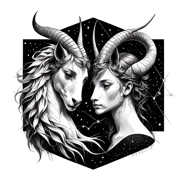 Capricorn And Virgo Constellation