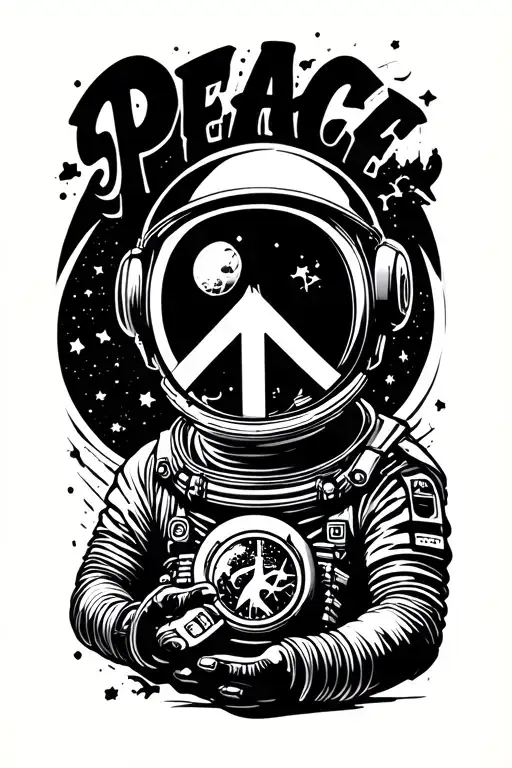 Spaceman And Peace Word