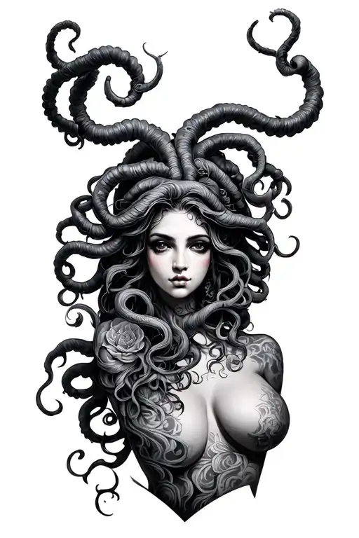 Sexy Full Body Medusa