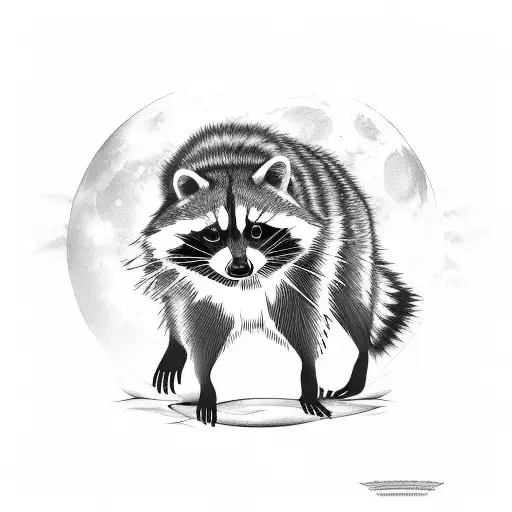 Raccoon Moon