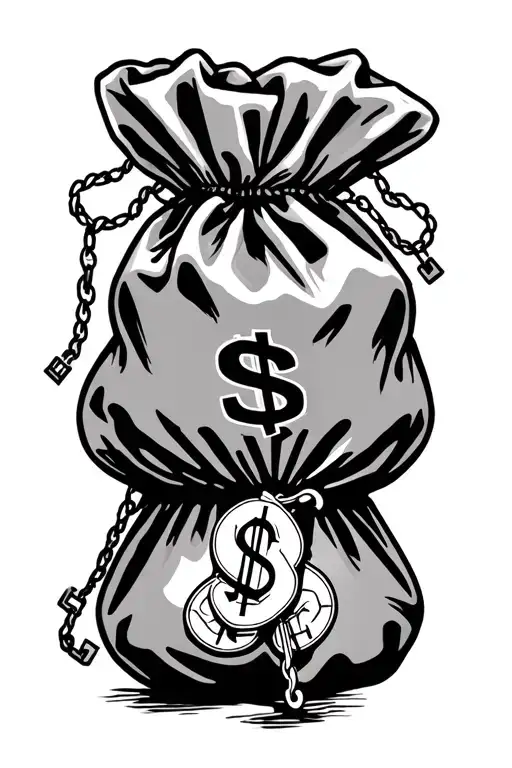 Money Bag Bitch Prostitute