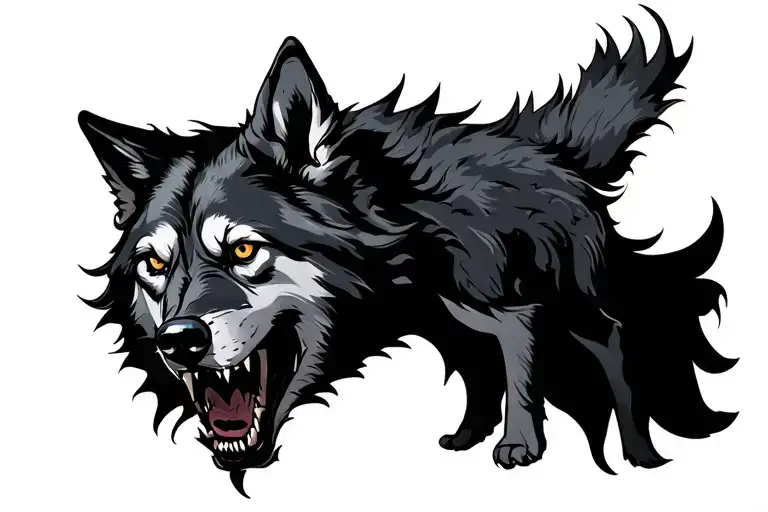 Scary Wolf
