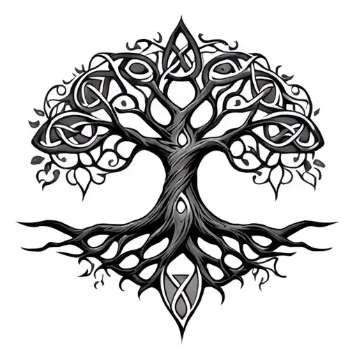 Celtic Tree Of Life