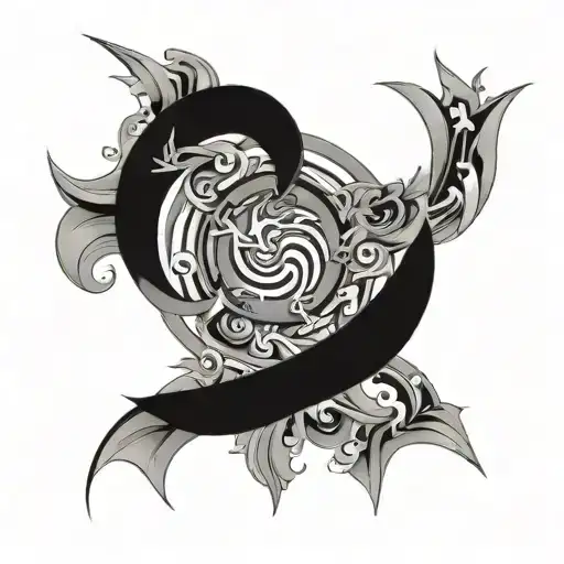 Abstract Representation Of Karma