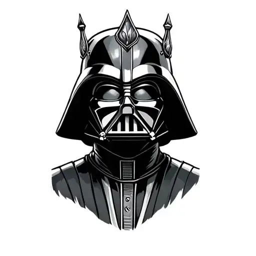 Darth Vader With A Crown